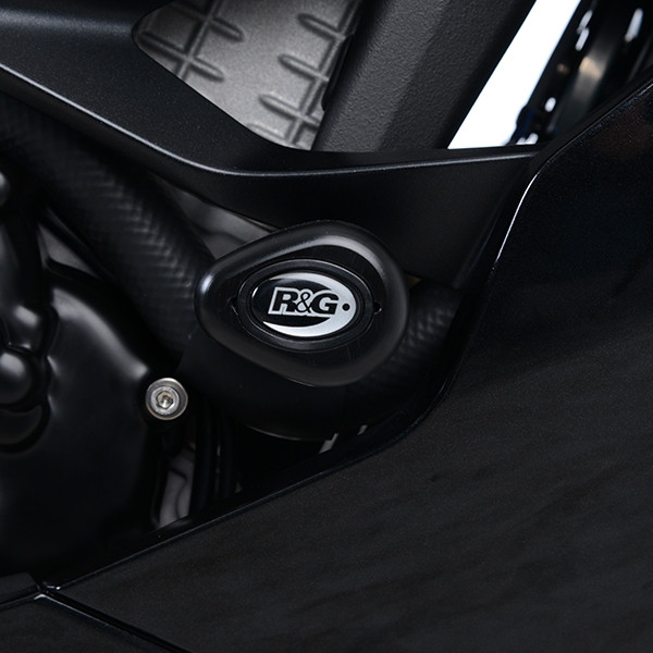 R&G Crash Protectors (Upper) - Aero Style for Kawasaki ZX6R 636 '19-'21